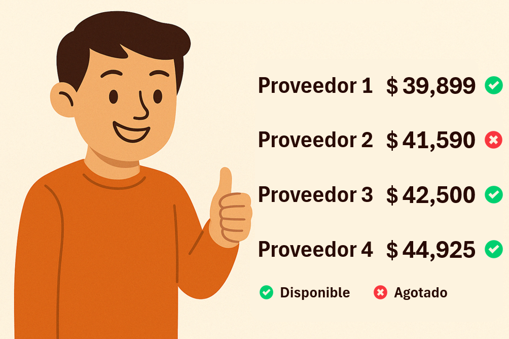 Comparantes paso 3